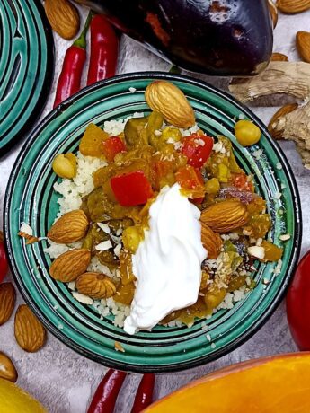 Вегетарианское марокканское рагу