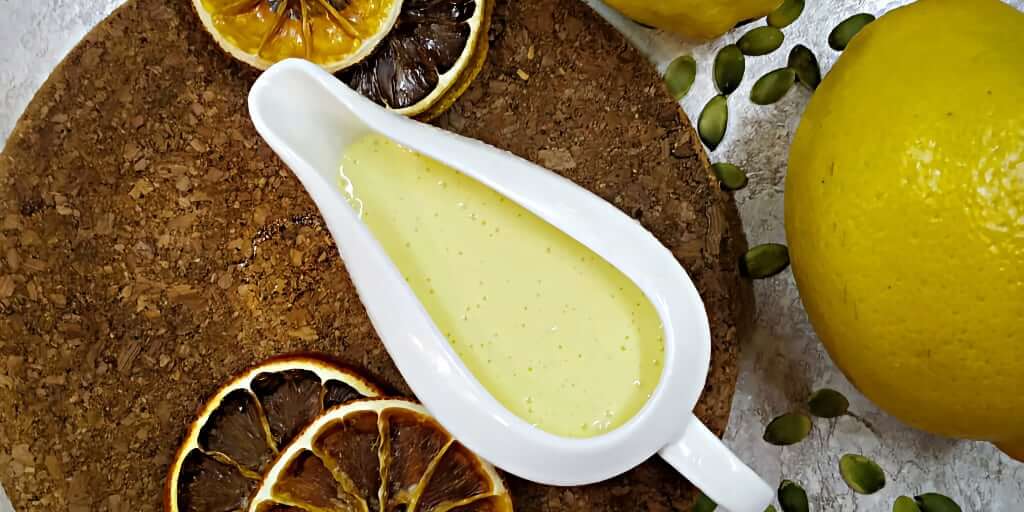 Лимонная заправка для салата
