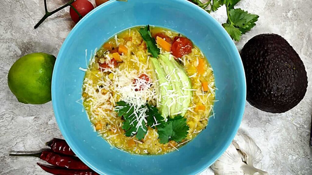 Мексиканский чечевичный суп