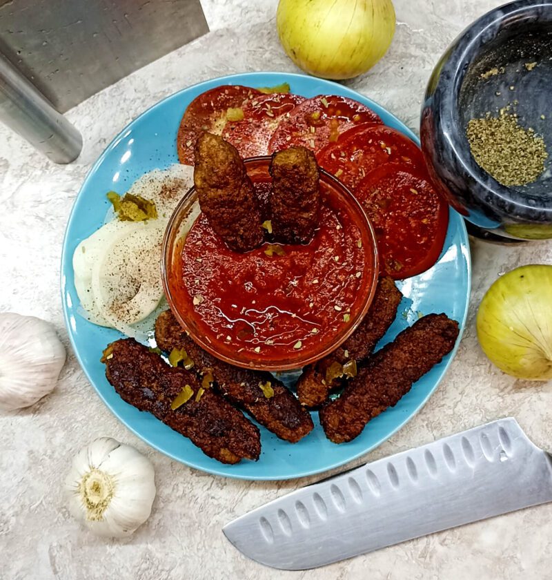 Чевапчичи балканский шашлык Чевапчичи балканский шашлык
